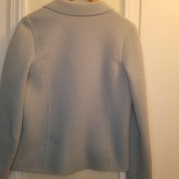 Eileen Fisher Petite Small Light Blue Blazer - Picture 7 of 7